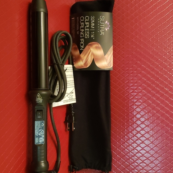 sutra clipless curling wand